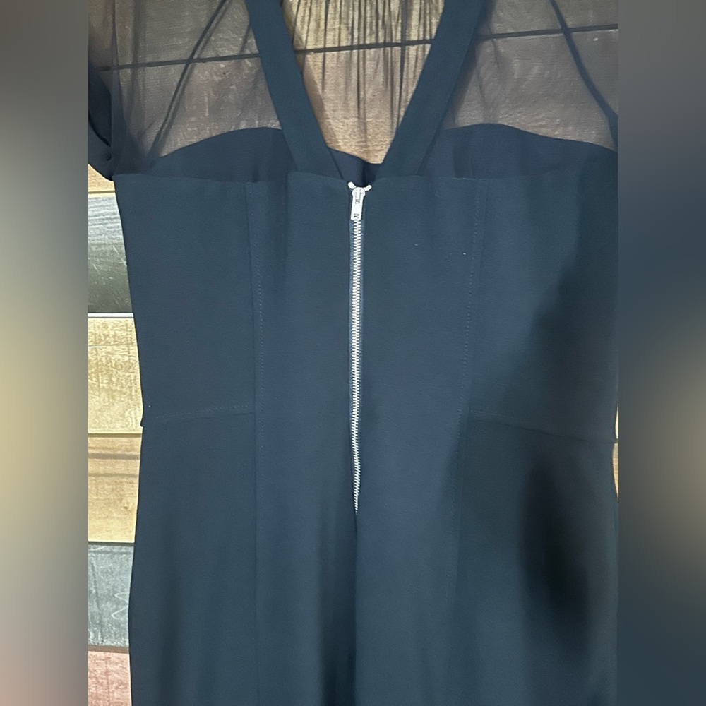Elegant Navy Blue Dress - Picture 5 of 8